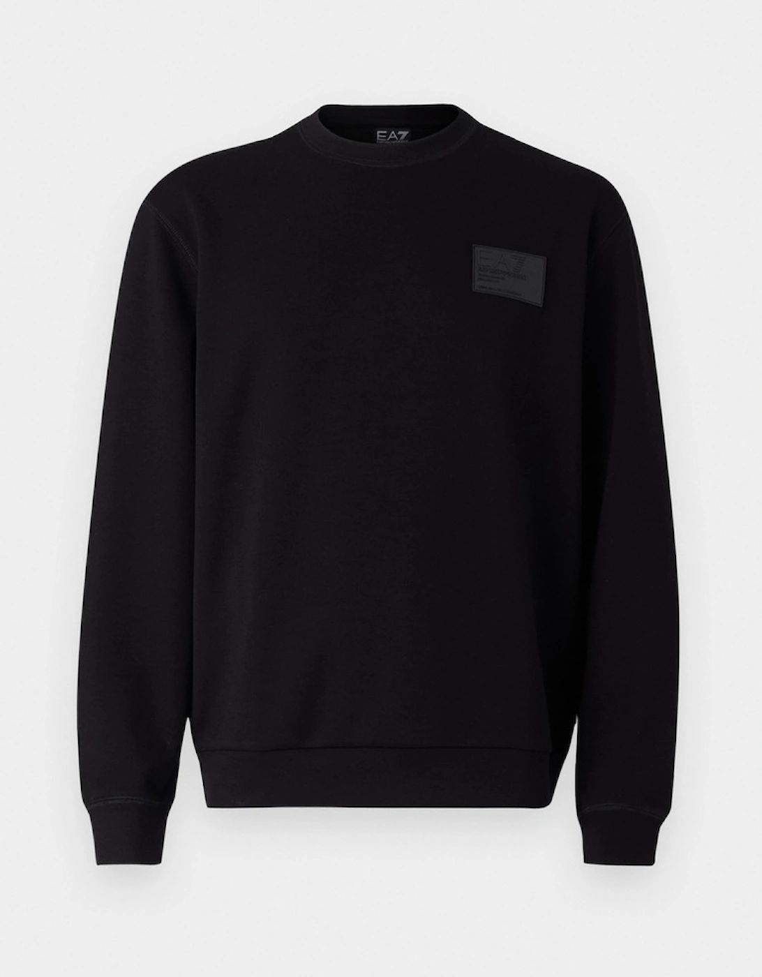 Rectangular Logo Sweatshirt - Black, 4 of 3