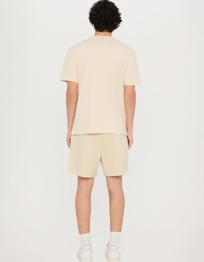 Box Logo T-Shirt - Almond Milk
