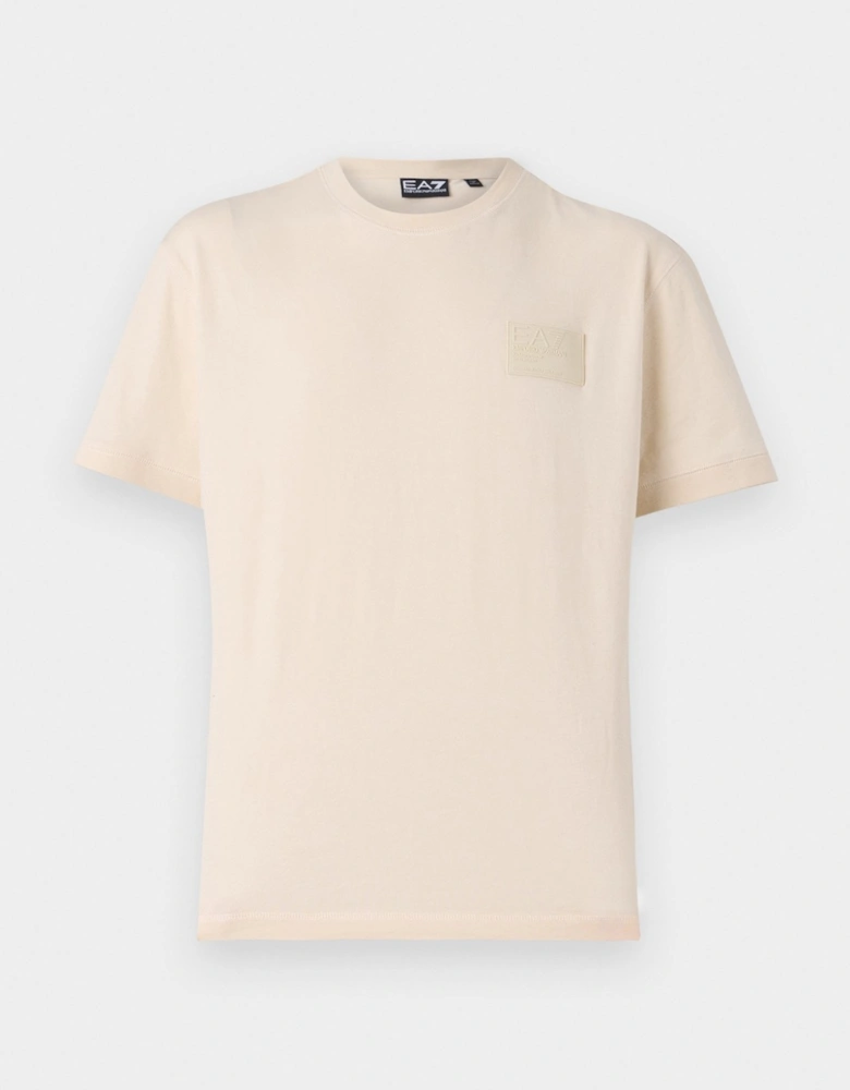 Box Logo T-Shirt - Almond Milk