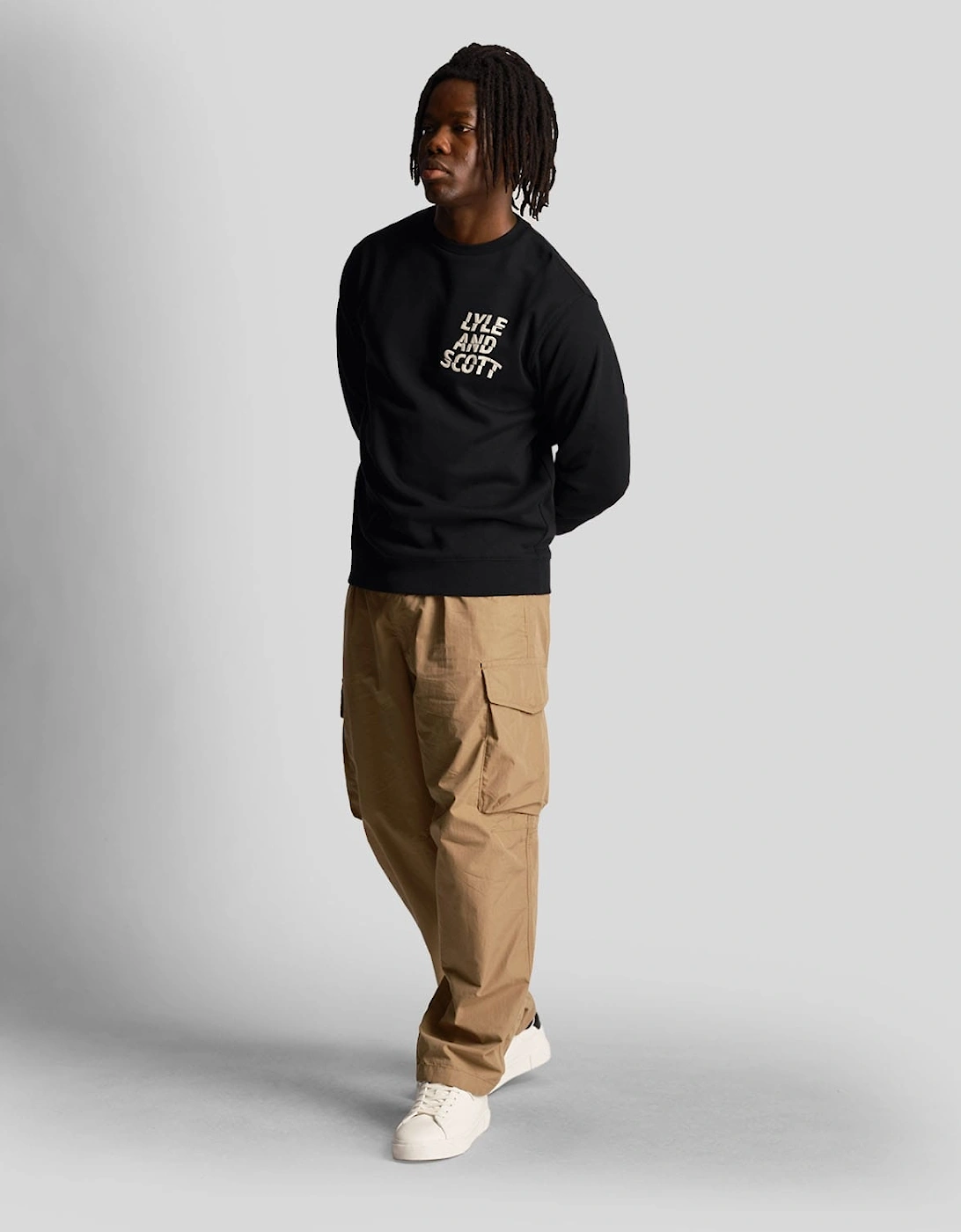 Ripple Logo Crewneck Sweatshirt