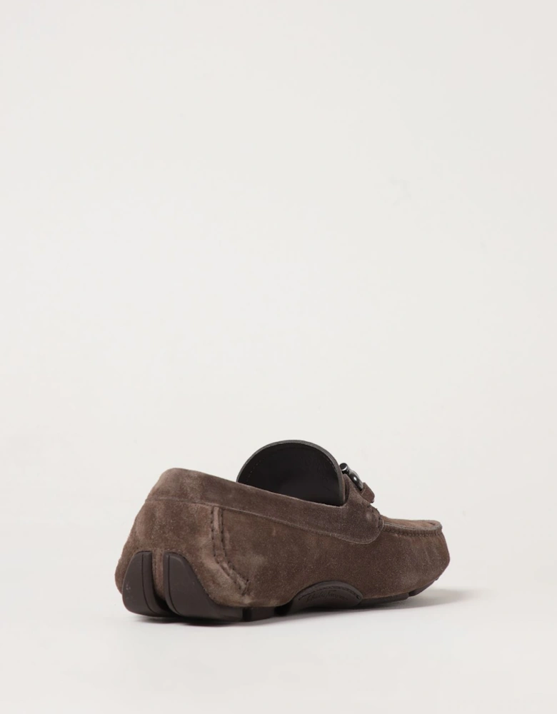 Driving Loafer Suede Leather