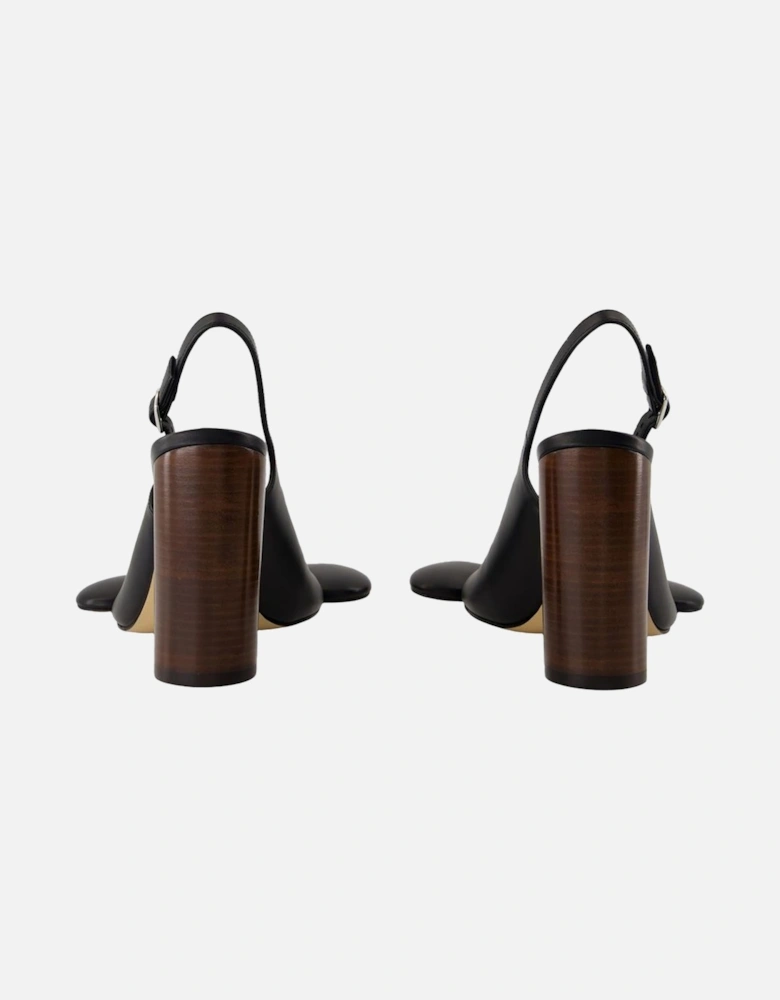 Swing Slingback Sandal Unique Heel