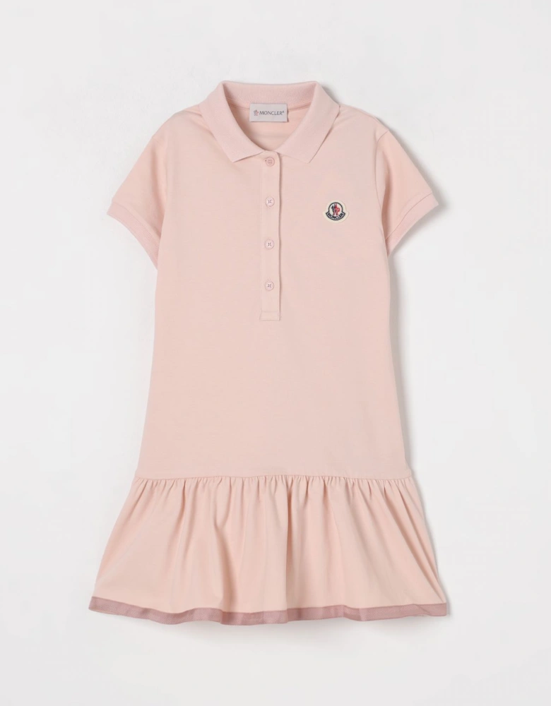 Kids Polo Dress Tiered Skirt