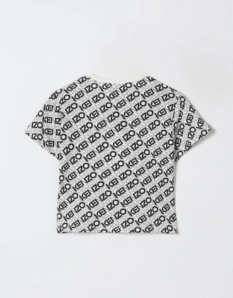 Kids AllOver Logo Print TShirt
