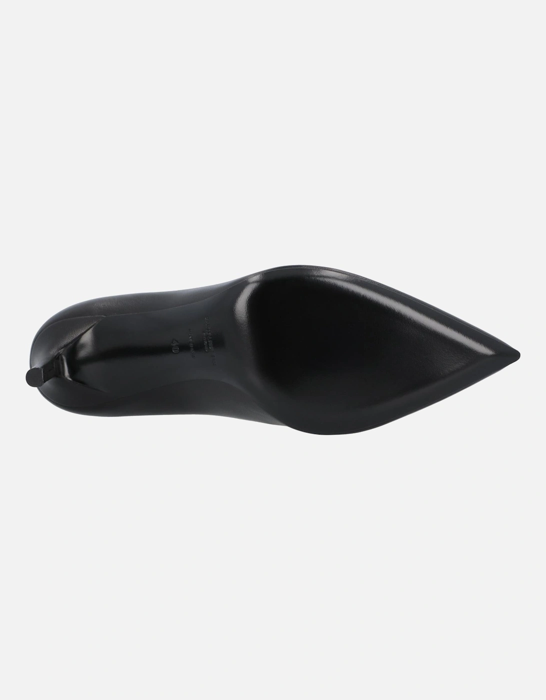 PointedToe Leather Pumps
