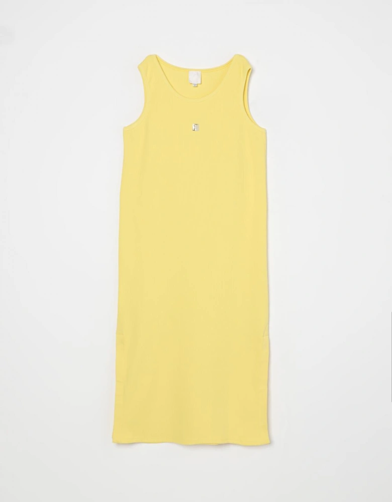 Ribbed Knit Midi Dress