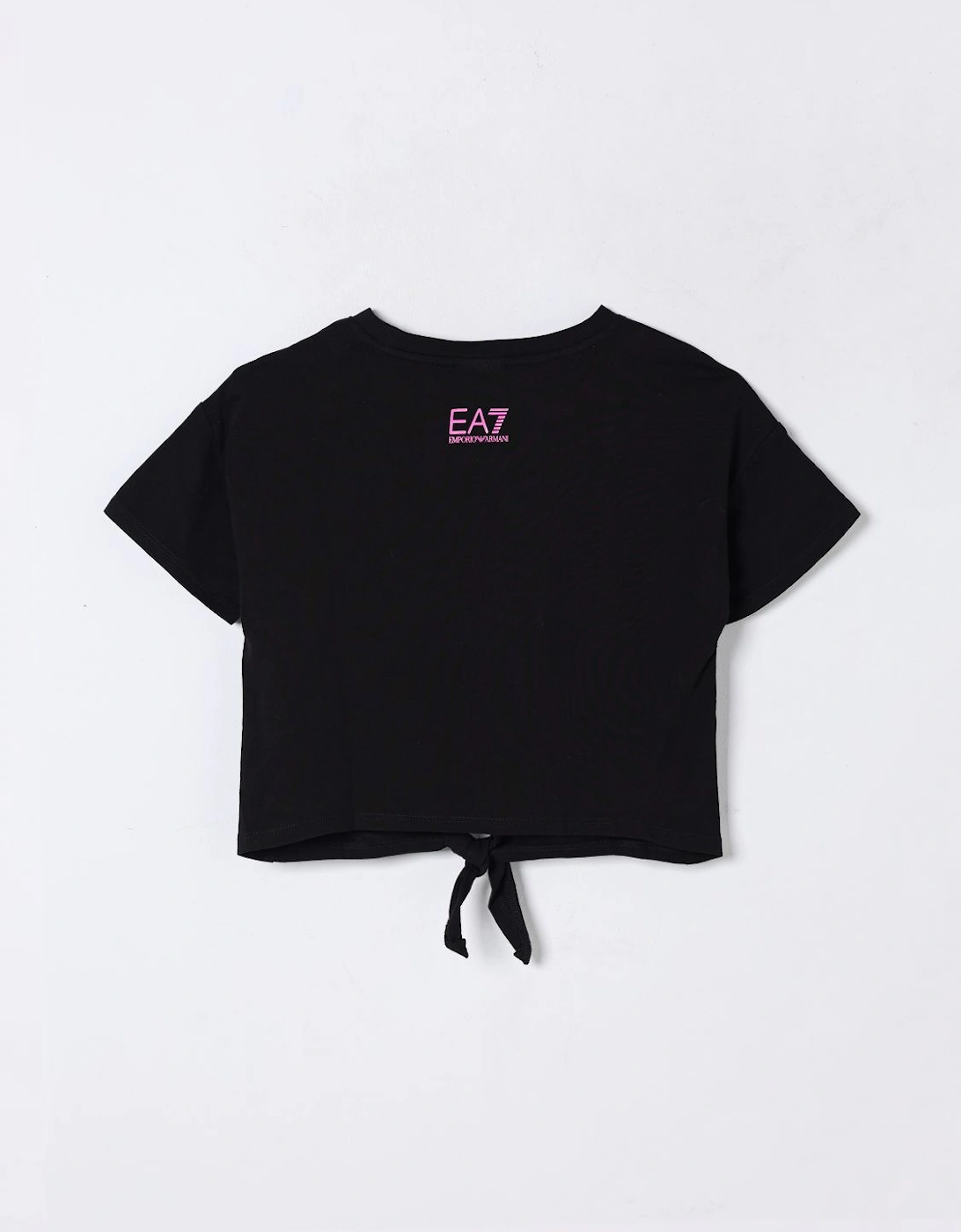 SequinEmbellished TieFront Crop Top