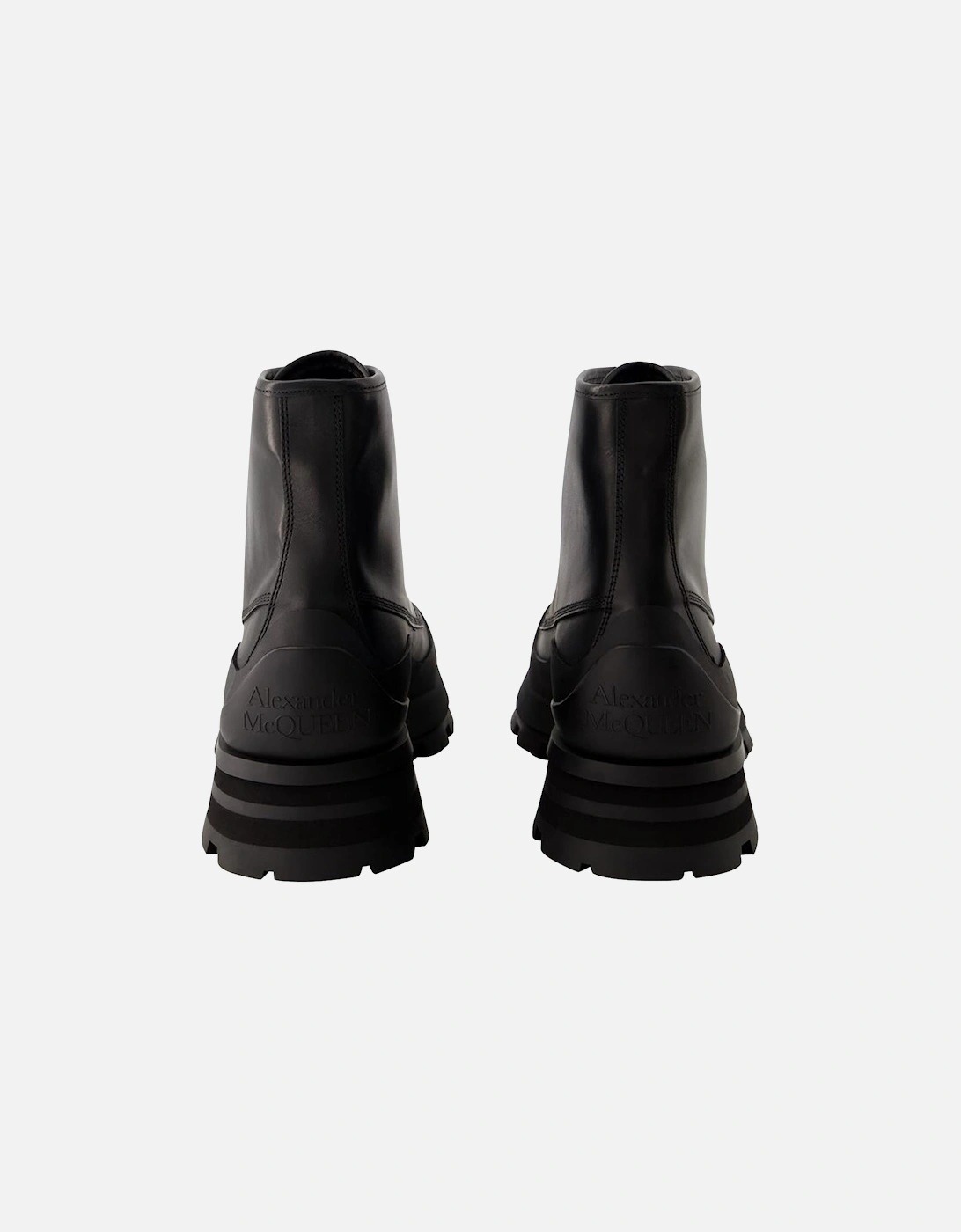 LaceUp Leather Boots