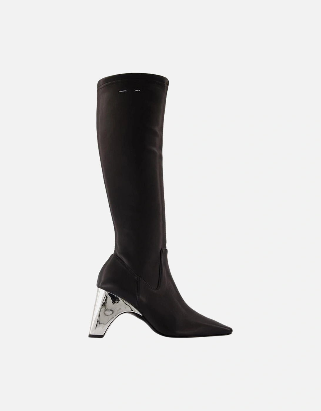 Metal Heel KneeHigh Boots, 4 of 3