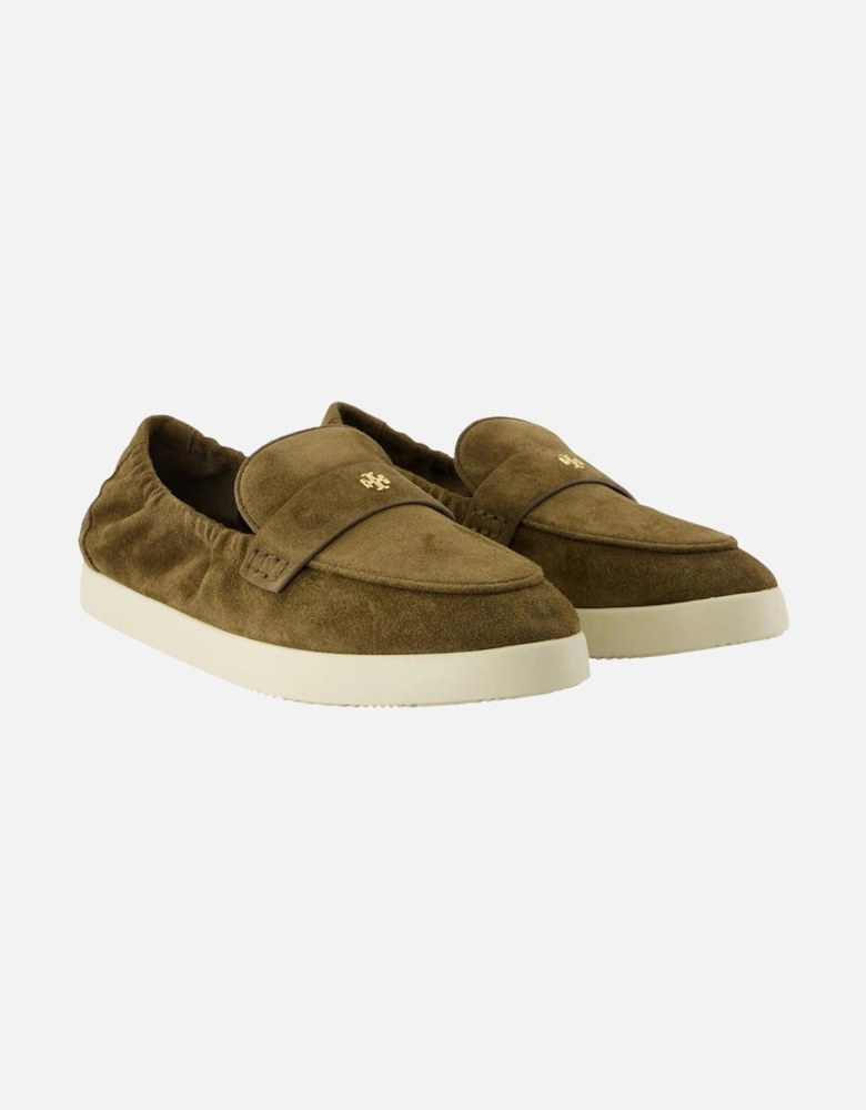 Suede Leather Loafers Flats