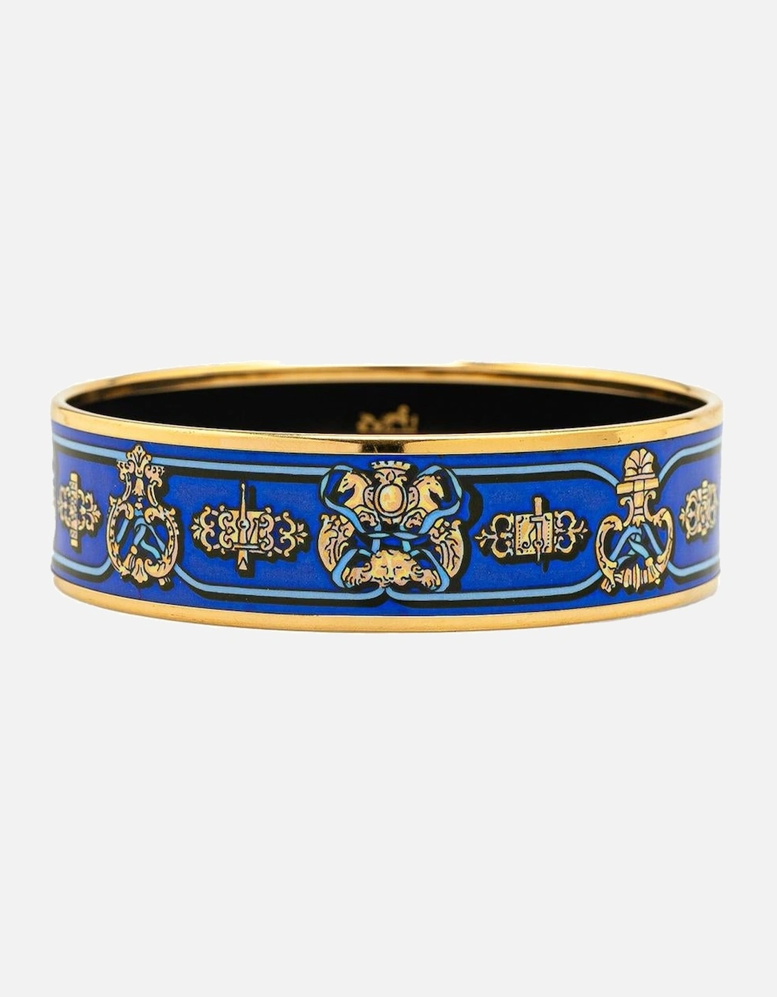 Enamel Cuff Bracelet Gold Accents, 7 of 6
