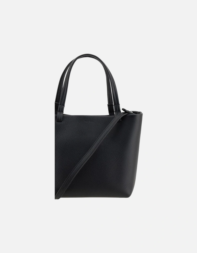 Calfskin Park Tote with Double Flat Handle Women - Black Shoulder Bags