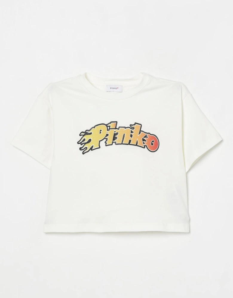 Embroidered Crop Top