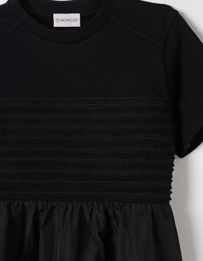 Short Sleeve Ribbed Mini Dress