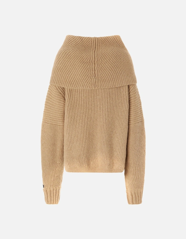 Rib Knit OfftheShoulder Sweater
