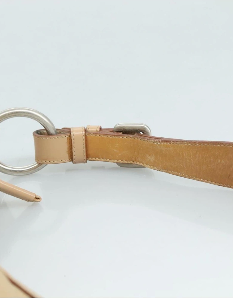 Leather Trim Shoulder Bag