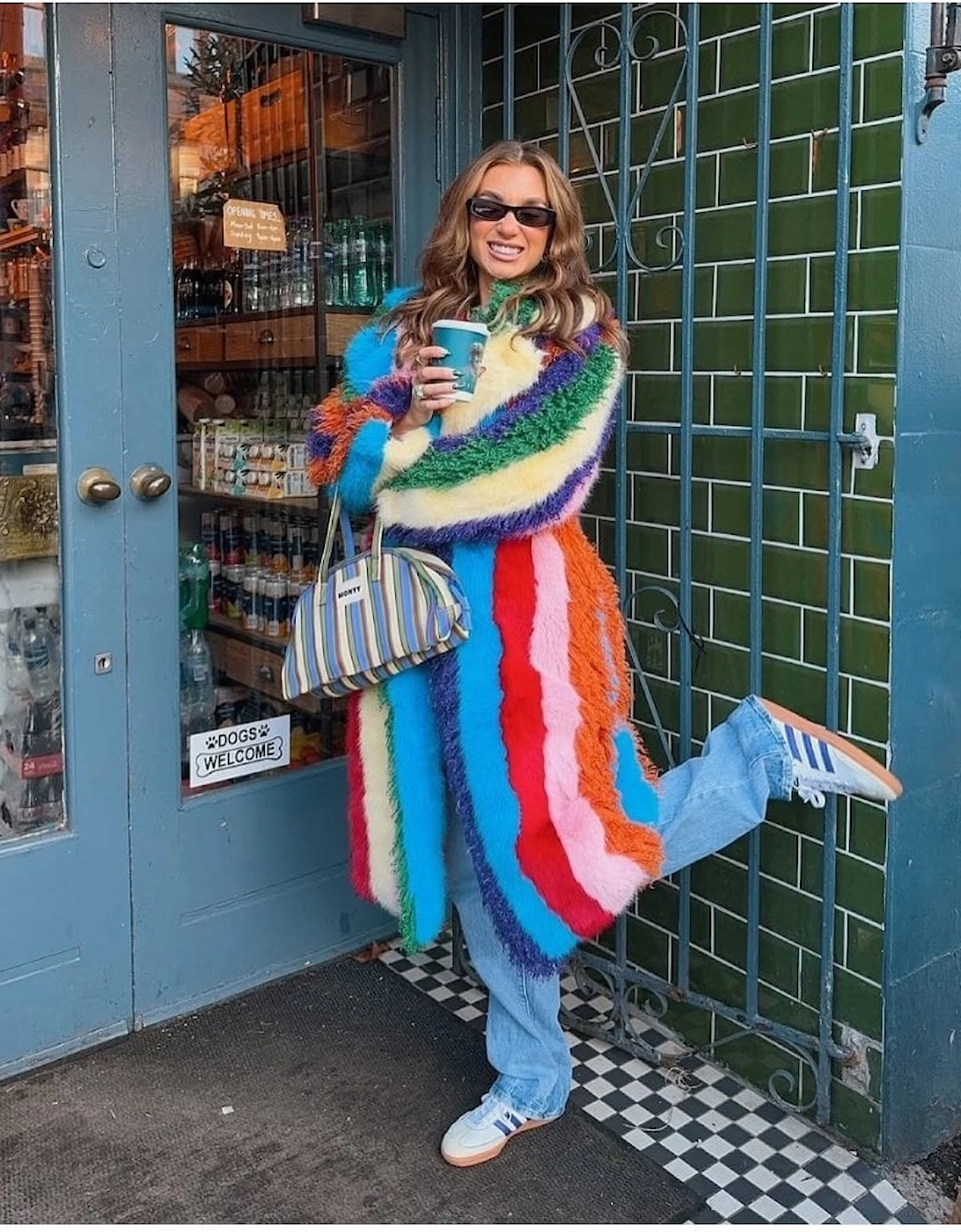 Faux Fur Hand Crafted Eco Bamboo Maxi Coat, 9 of 8