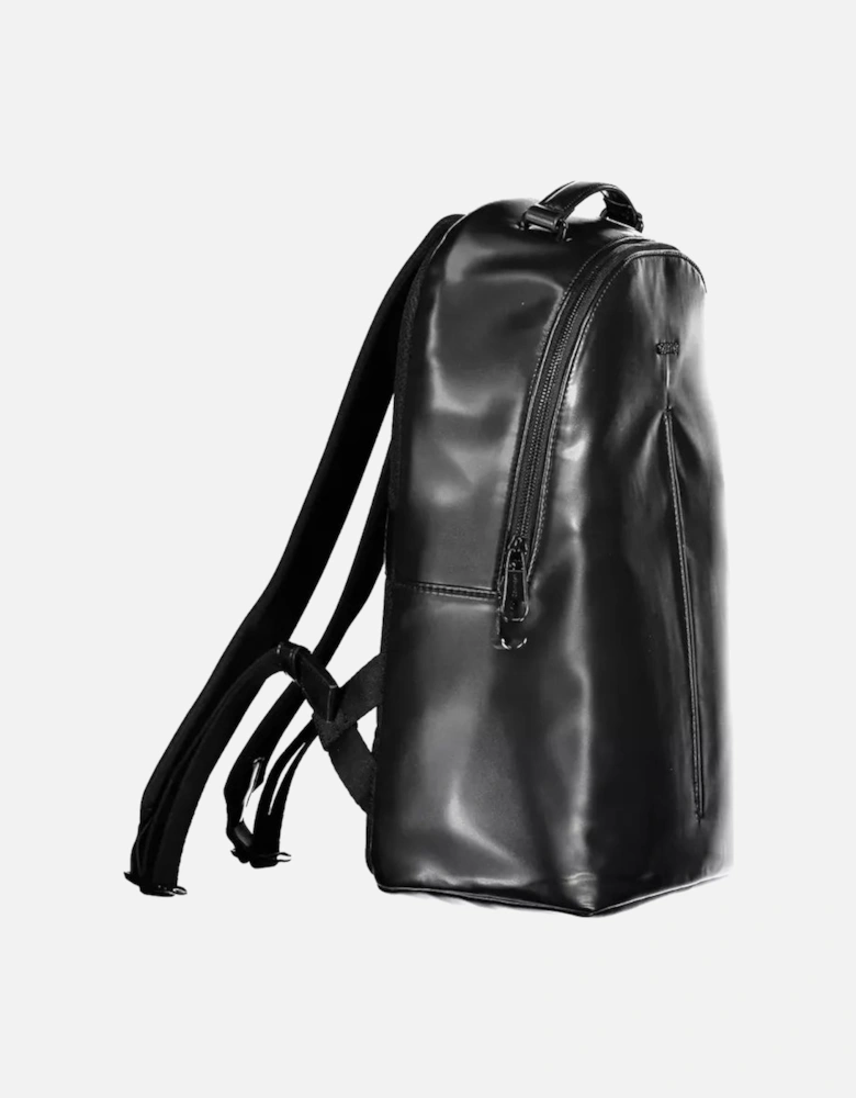 Key Item Backpack Black Leather