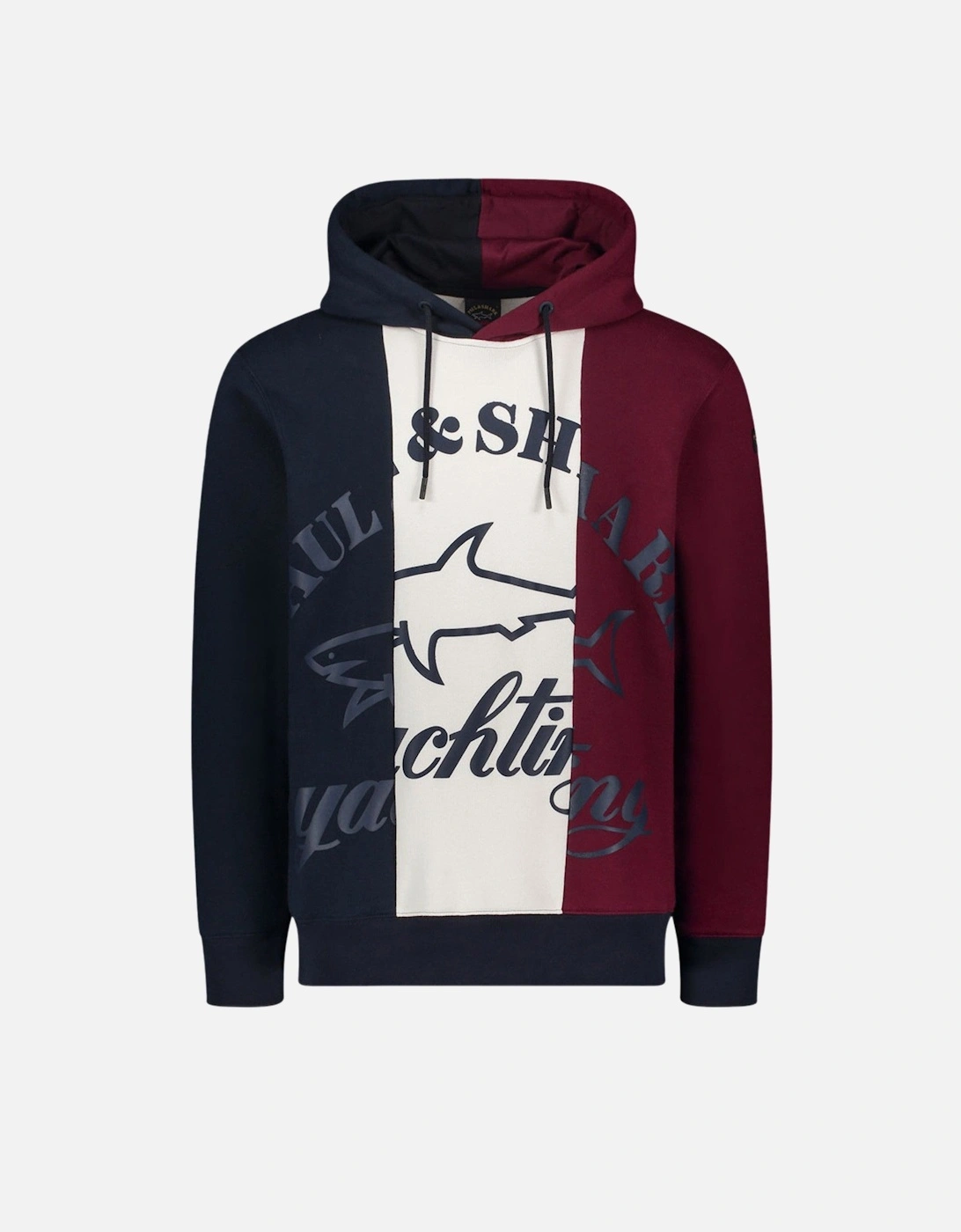 Yachting Tricolor Panel Hoodie, 4 of 3