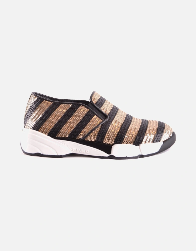 Sequin Stripe SlipOn Sneakers