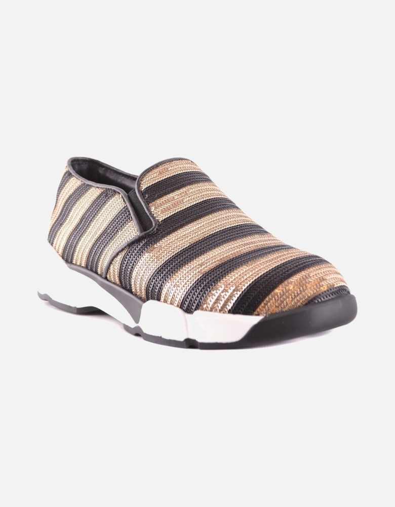 Sequin Stripe SlipOn Sneakers