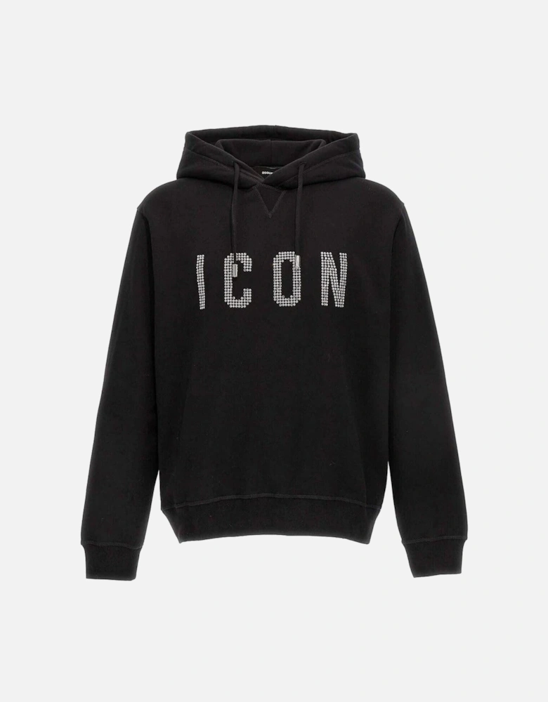 Icon Hoodie Rhinestone Detail