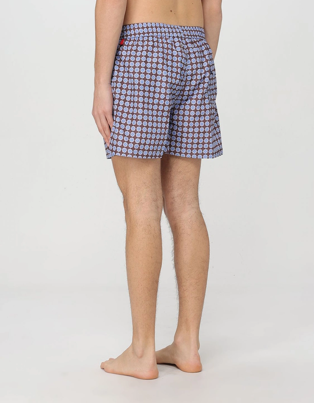 Swim Trunks Geometric Pattern