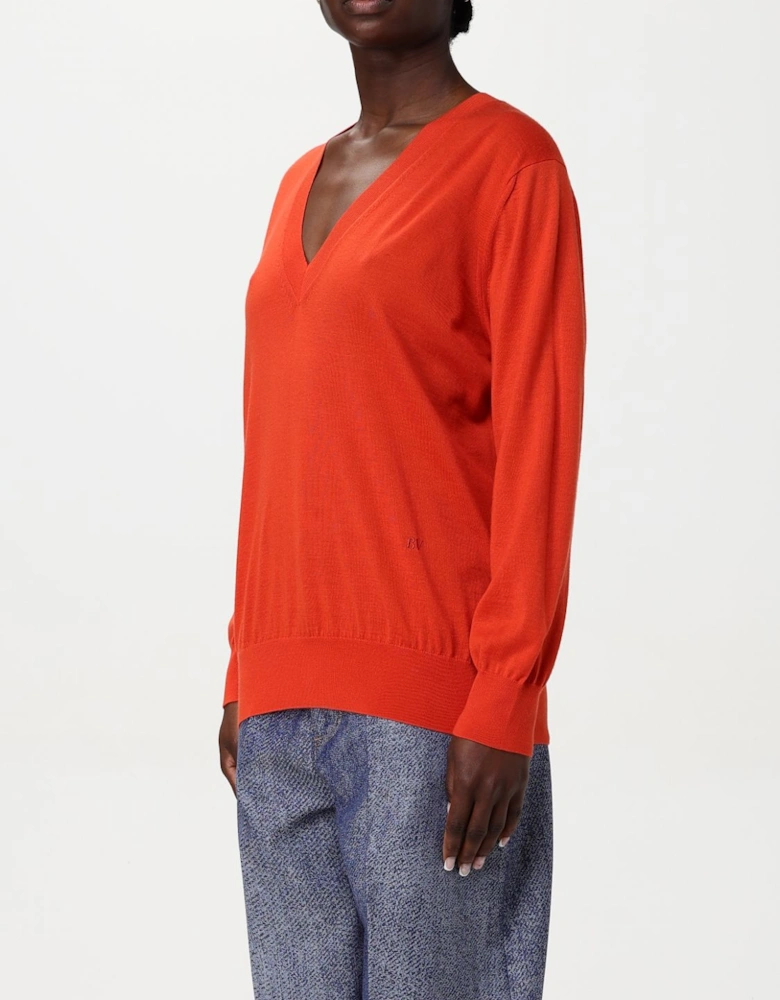 VNeck Knit Wool Sweater