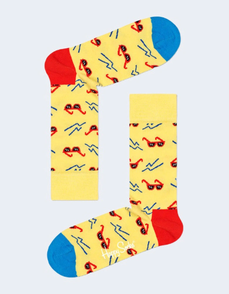 Sunglasses Socks Novelty Design