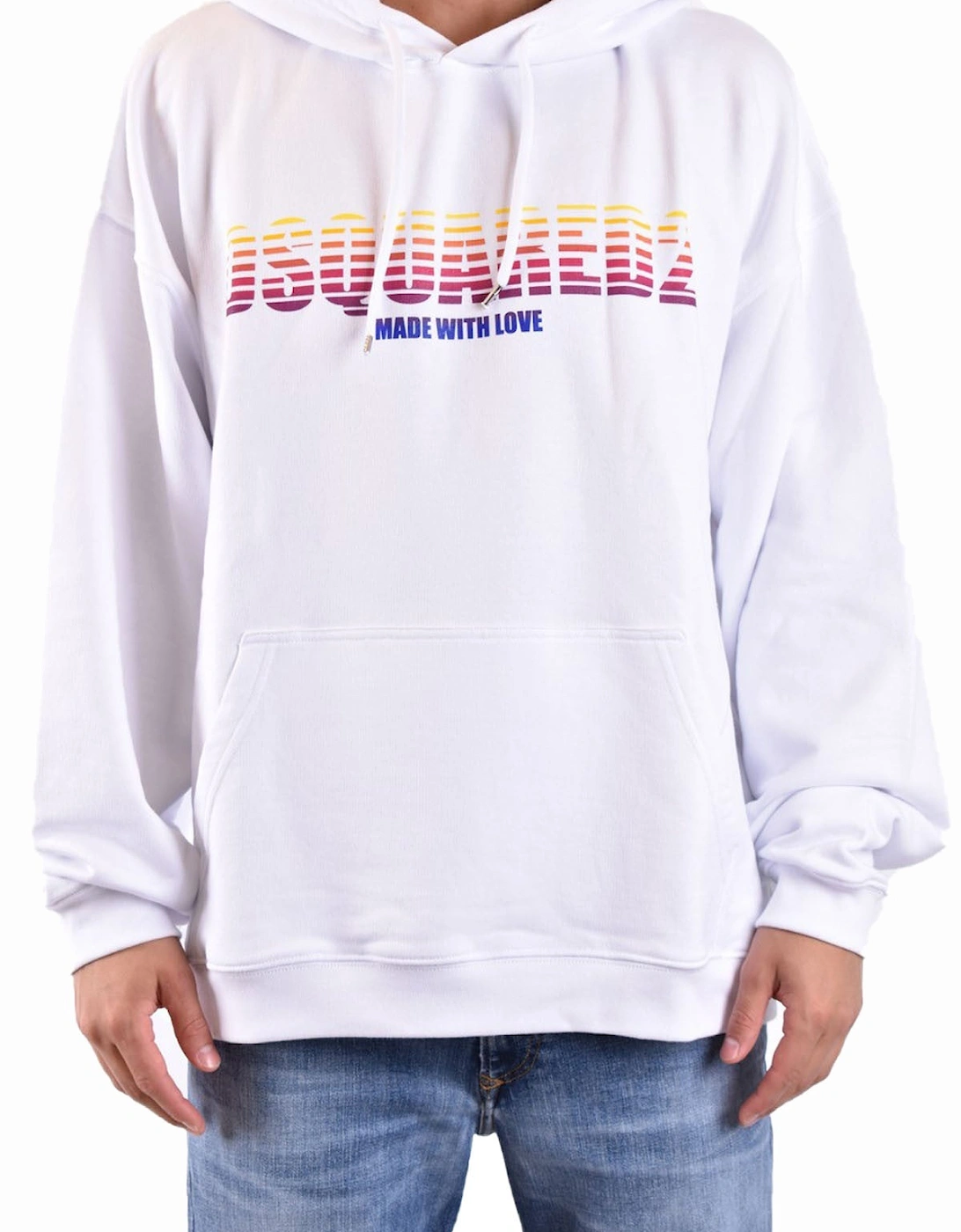 Sunset Gradient Logo Hoodie, 4 of 3
