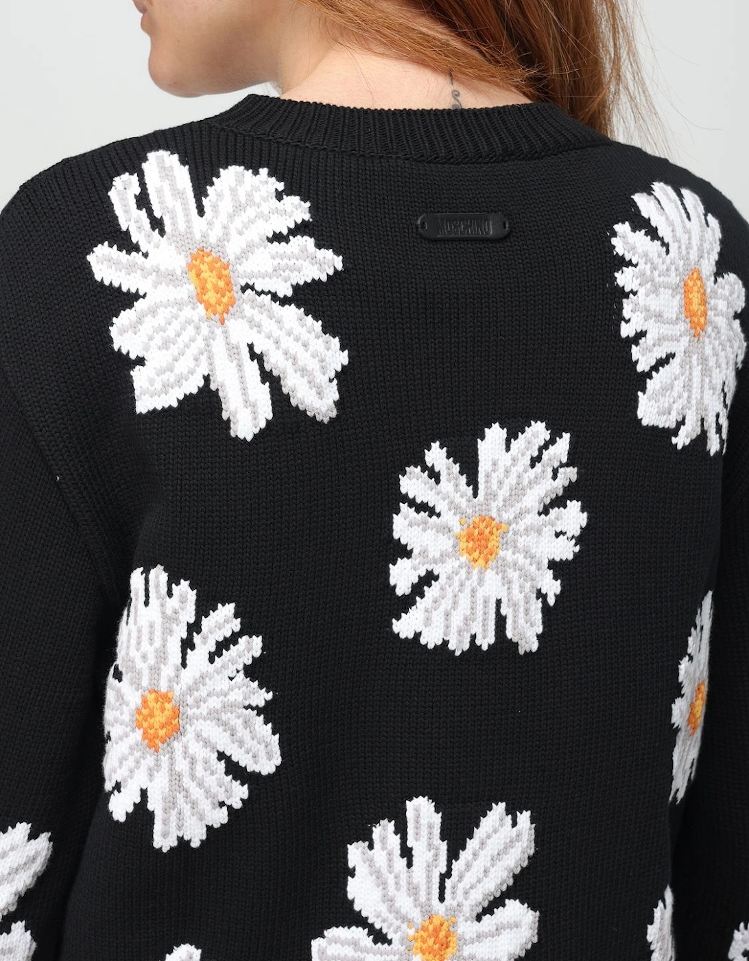 Daisy Appliqu Knit Sweater