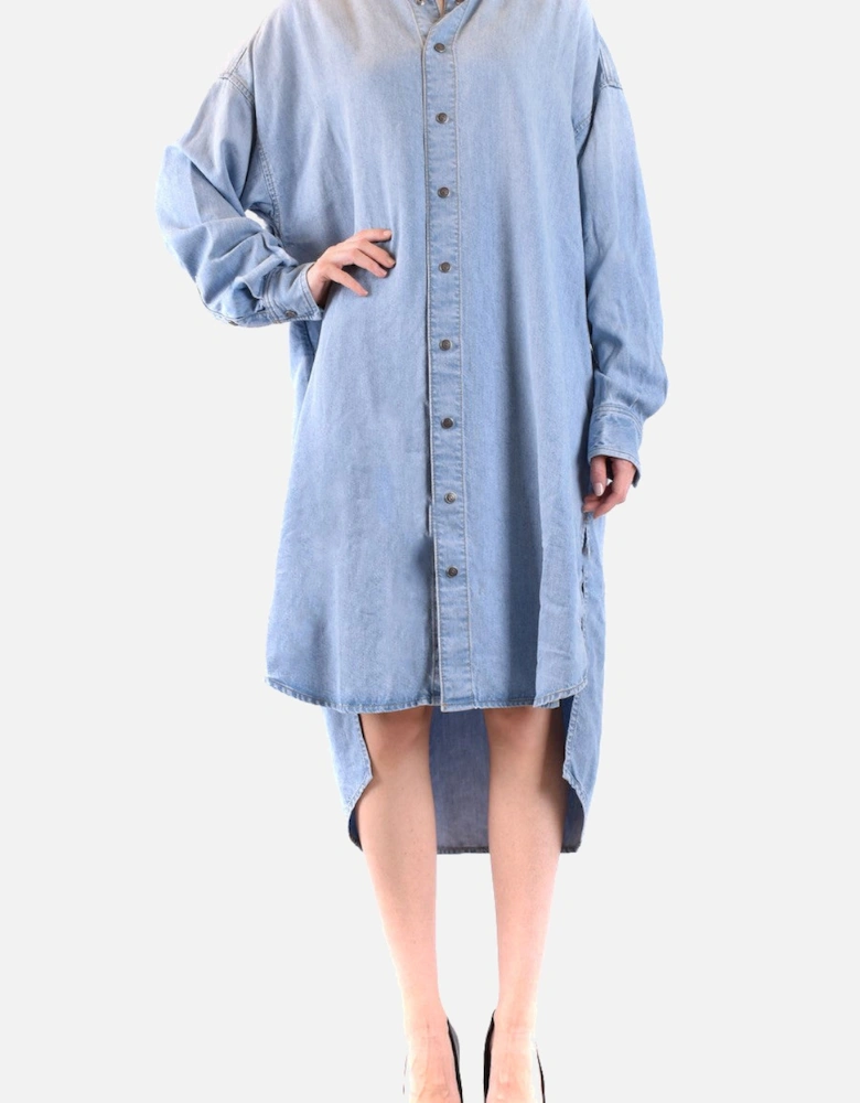 Denim Shirt Dress Relaxed Fit