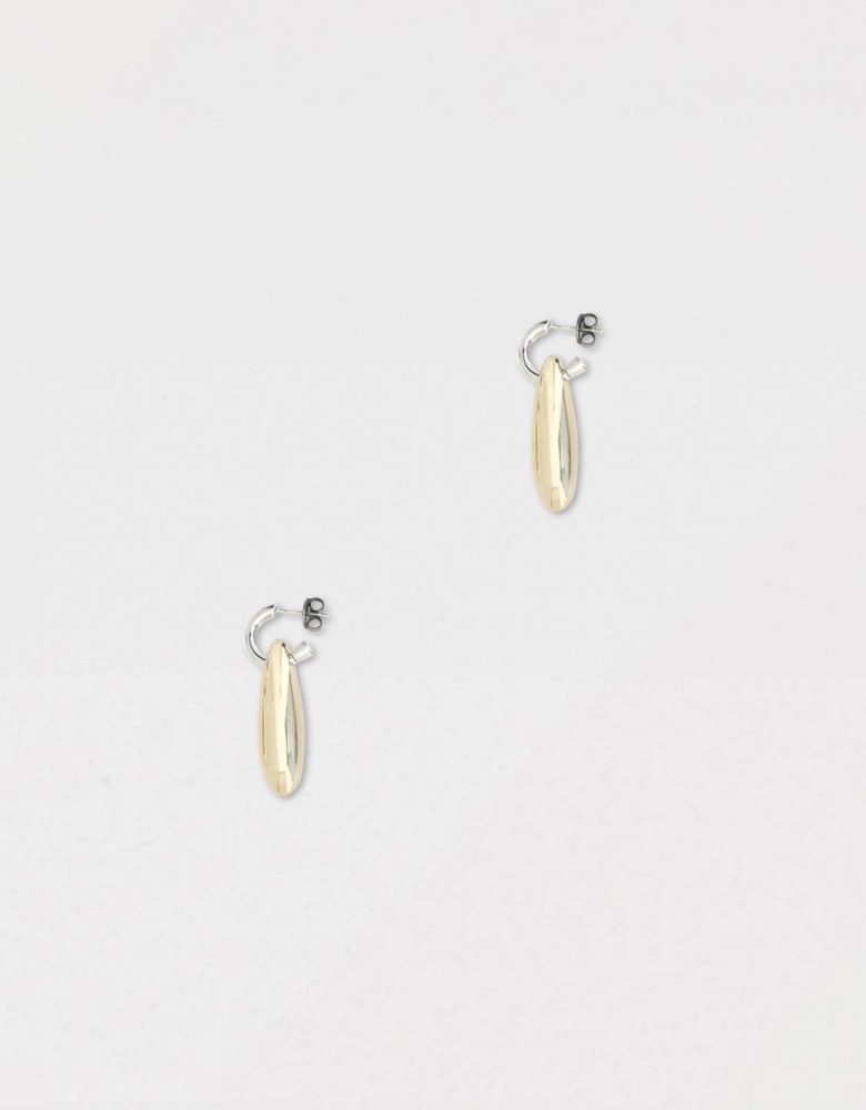 Oval Drop Earrings