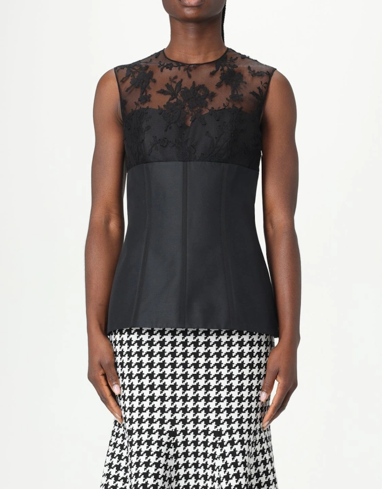 LaceBodice Fitted Top
