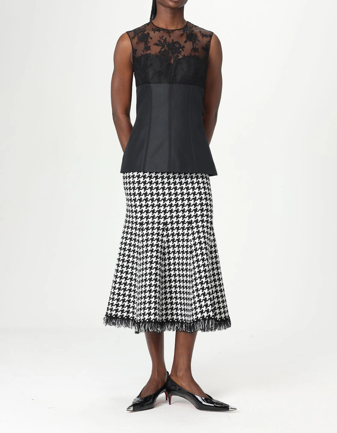 LaceBodice Fitted Top