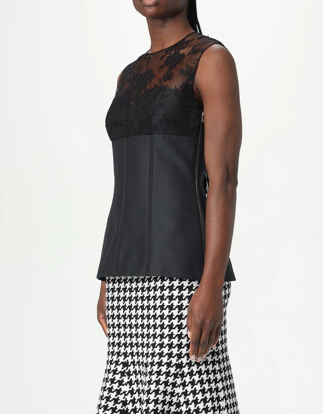 LaceBodice Fitted Top
