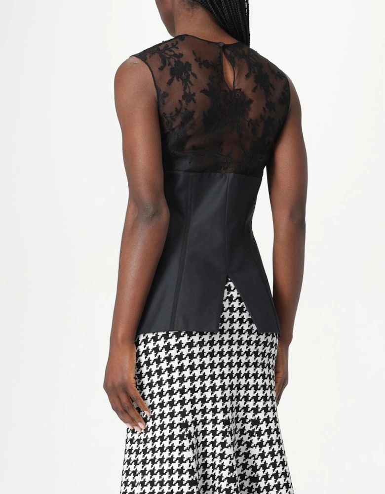 LaceBodice Fitted Top