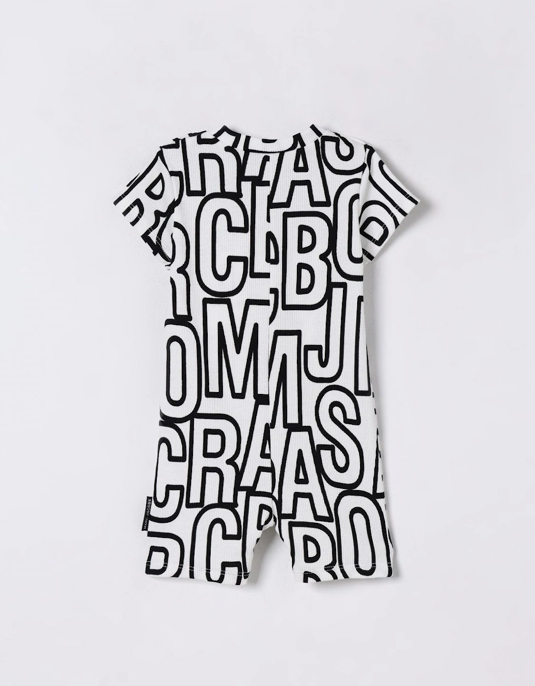 Alphabet Print Baby Romper