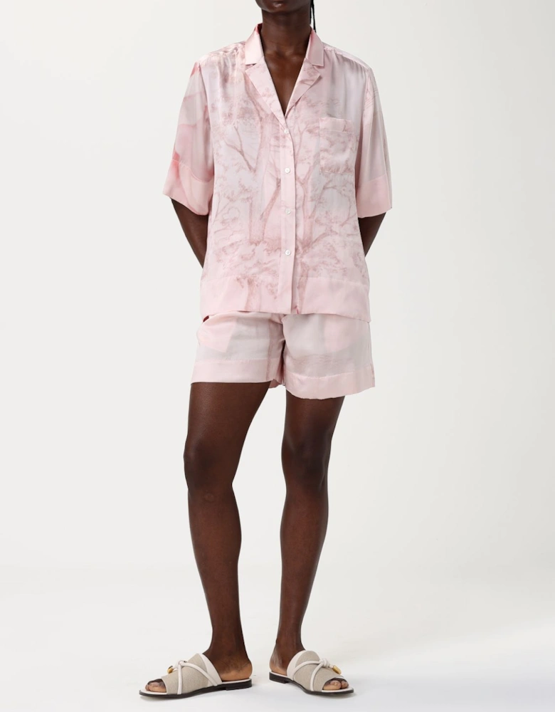 Silk Shorts Relaxed Fit