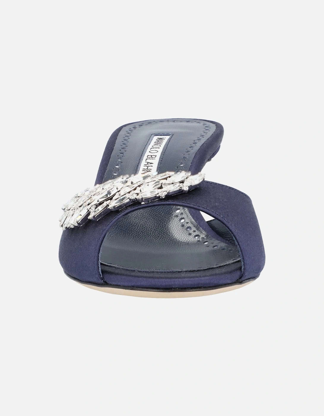 Hangisi Mules with Crystal Accent