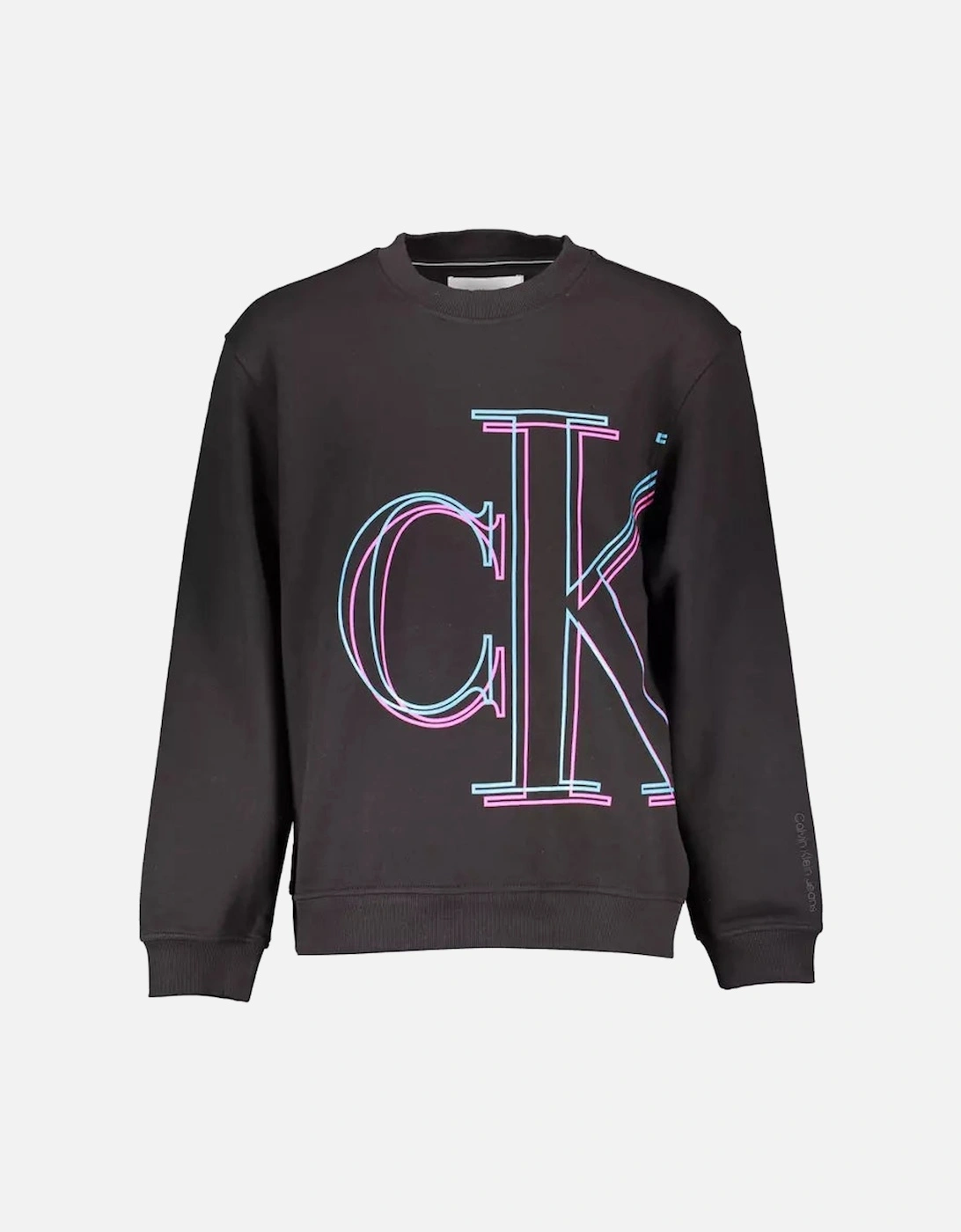 Crew Neck Sweatshirt Logo Graphic, 3 of 2