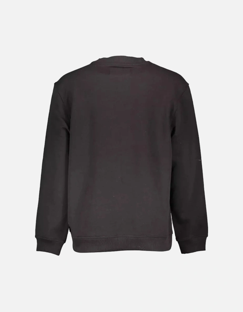 Crew Neck Sweatshirt Logo Graphic