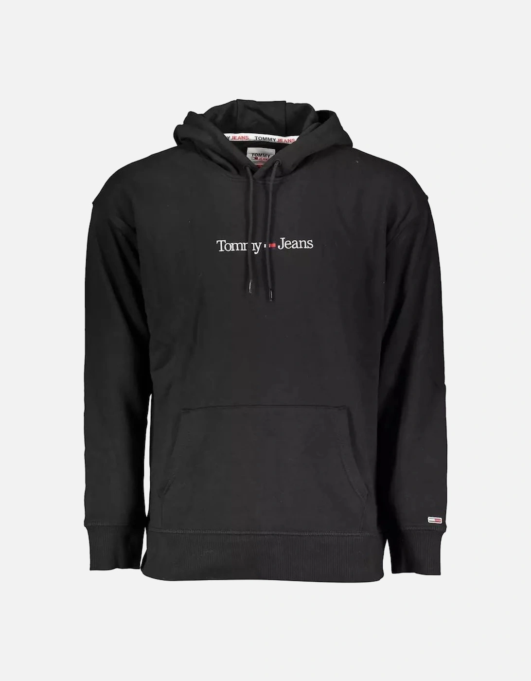 Tommy Jeans Essential Hoodie Black, 3 of 2