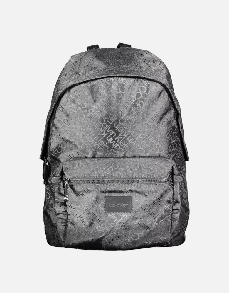 Monogram Backpack Black Style