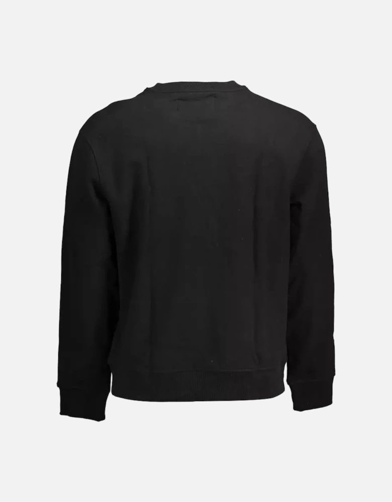 Cotton Logo Print Sweater