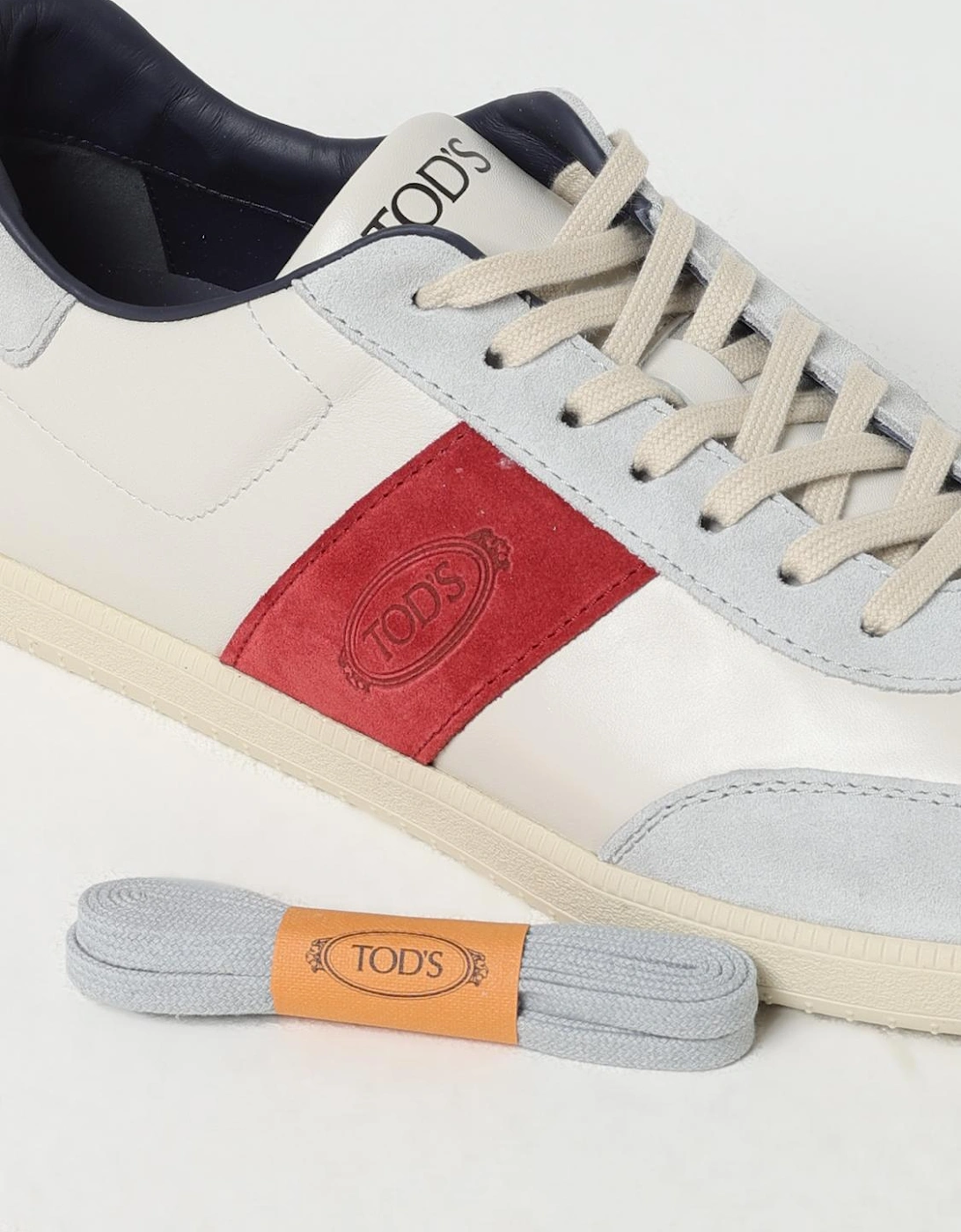 Leather Suede Sneakers Casual Design