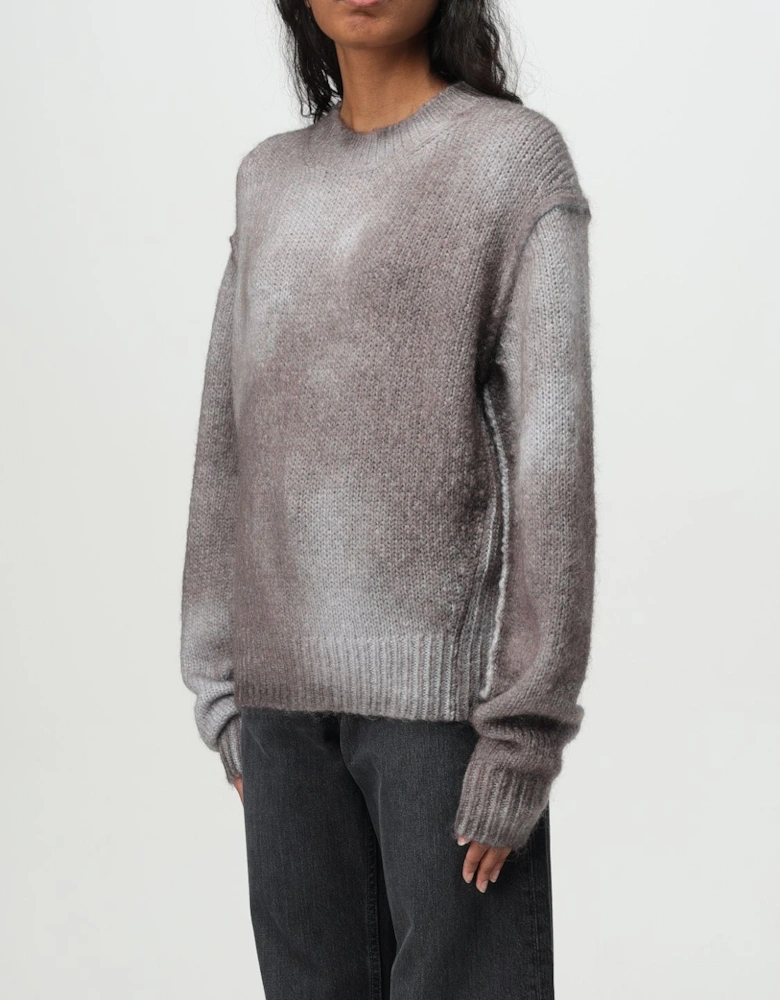 Mohair Knit TieDye Pullover