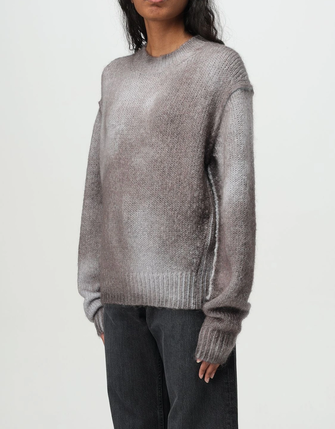Mohair Knit TieDye Pullover