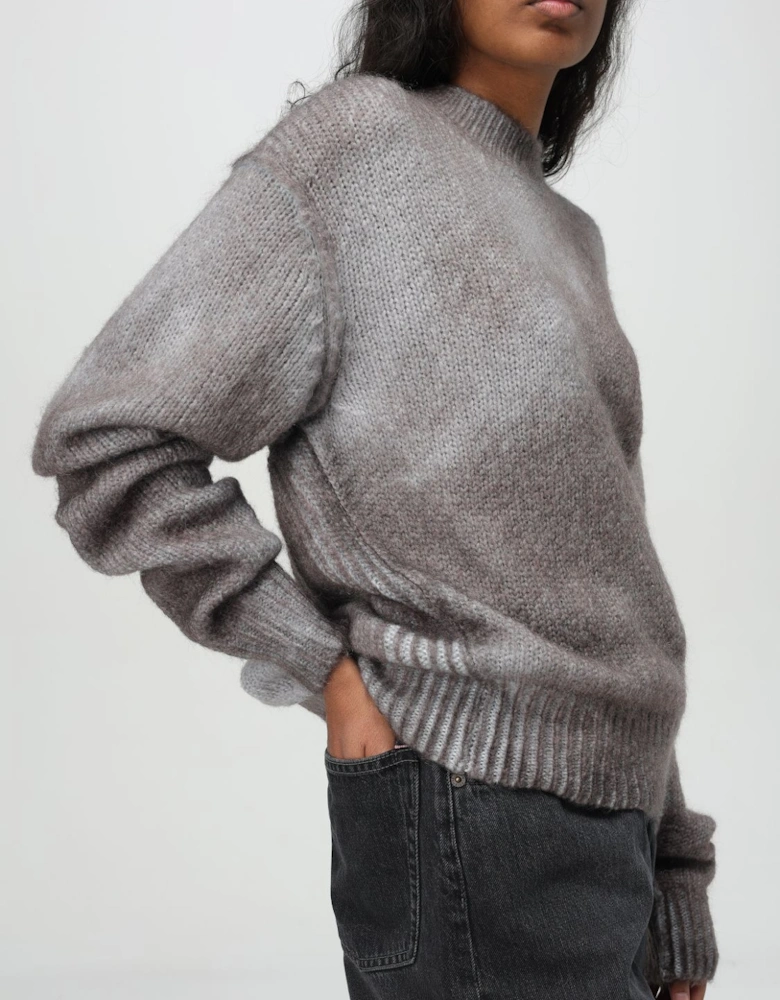 Mohair Knit TieDye Pullover
