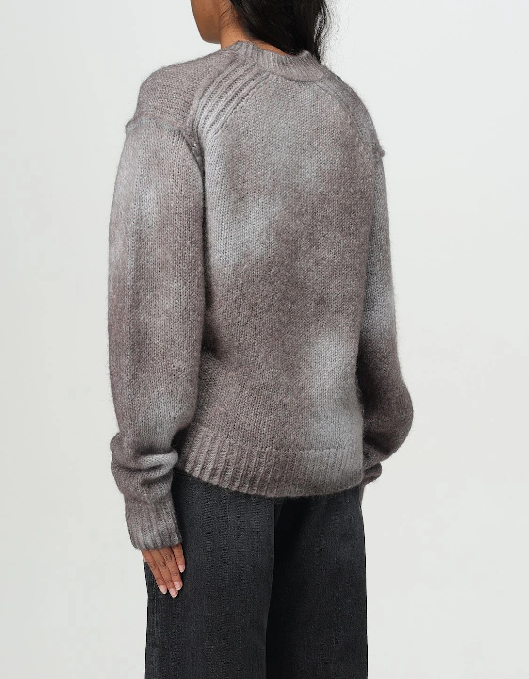 Mohair Knit TieDye Pullover